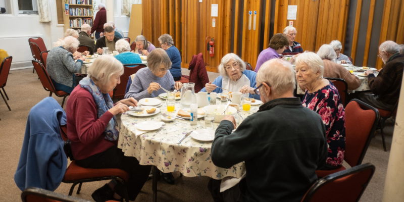HORIZONS LUNCH CLUB*Weekly lunchclub for senior citizens